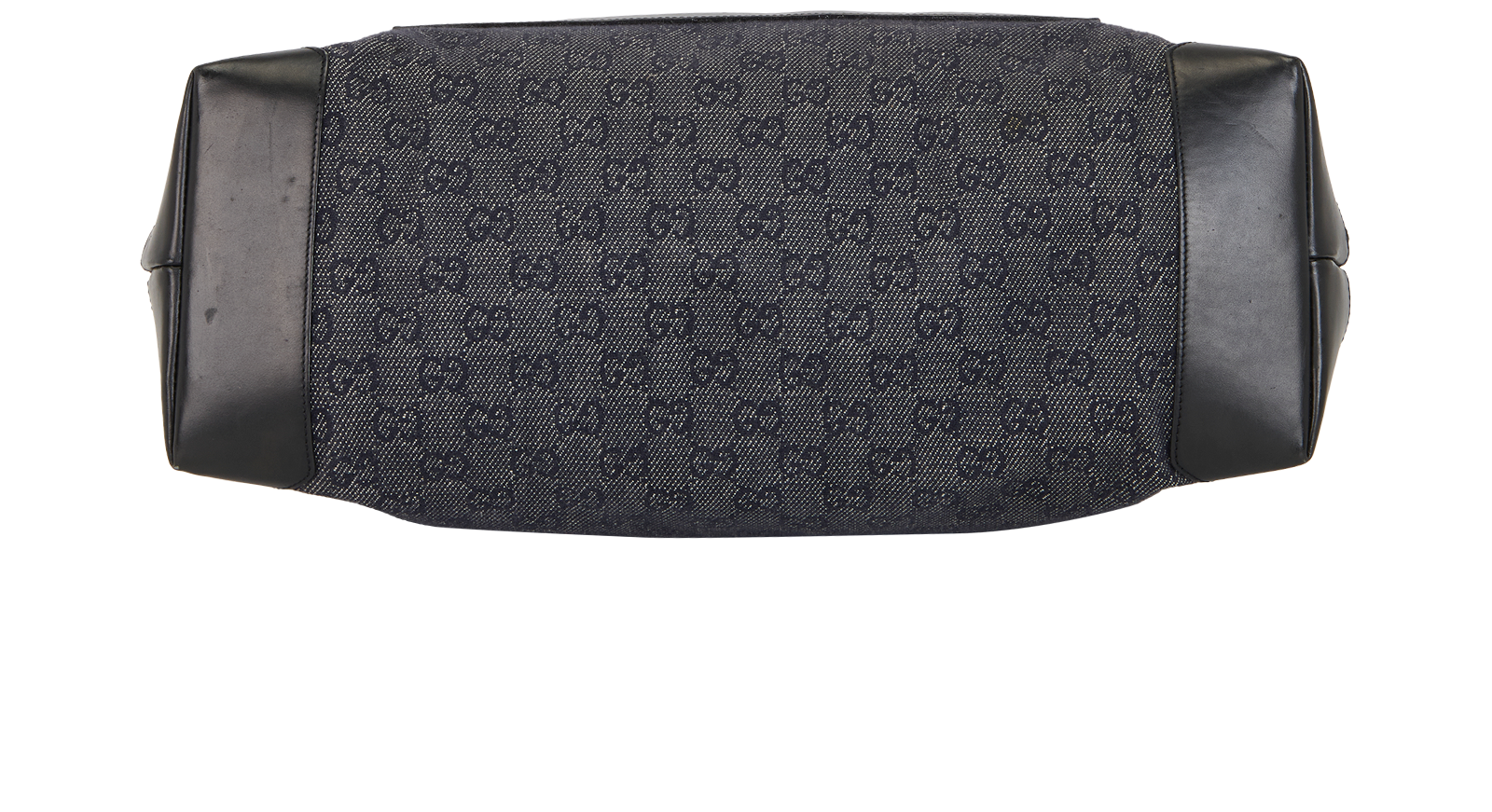 GG Zip Tote, &pound;175, Handbags, Black/Grey, Canvas/Leather, Top view